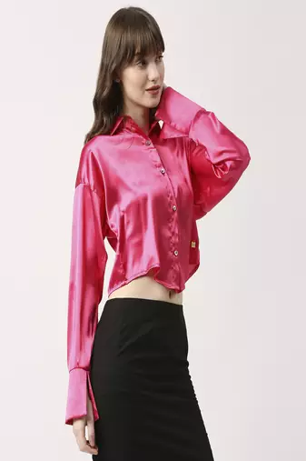 Hot pink shirt