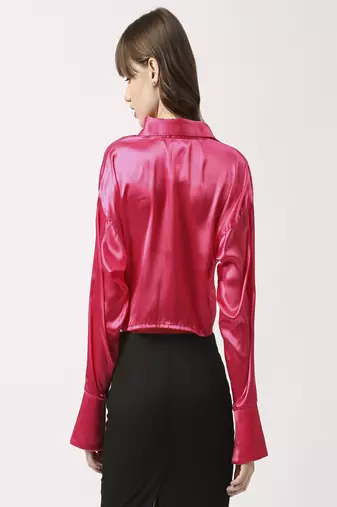 Hot pink shirt
