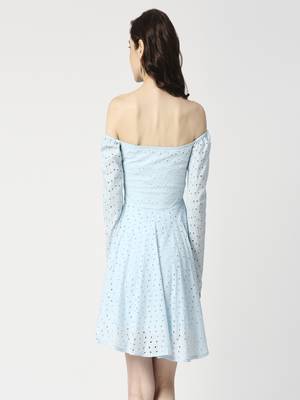 Hakoba off shoulder dress 4