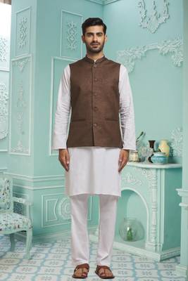 Nehru jacket & kurta set 1