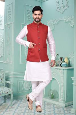 Nehru jacket & kurta set 3