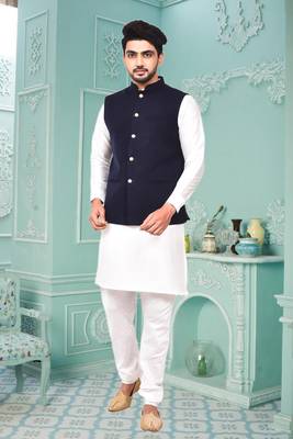 Nehru jacket & kurta set 1