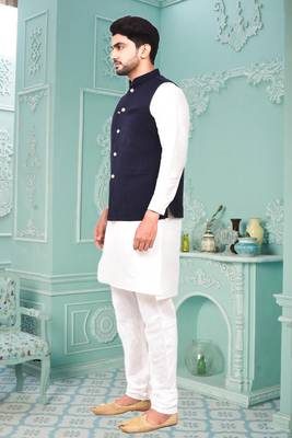 Nehru jacket & kurta set 4