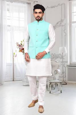 Nehru jacket & kurta set 1