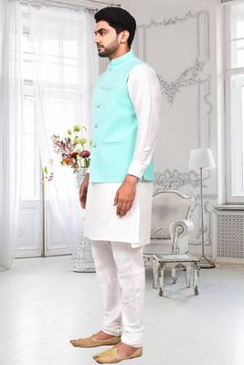 Nehru jacket & kurta set 4