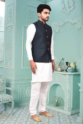 Nehru jacket & kurta set 4