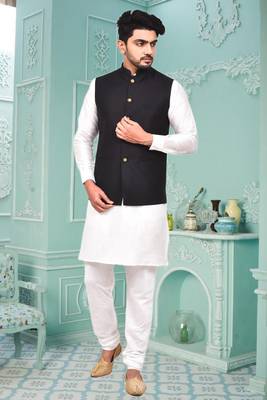 Nehru jacket & kurta set 1