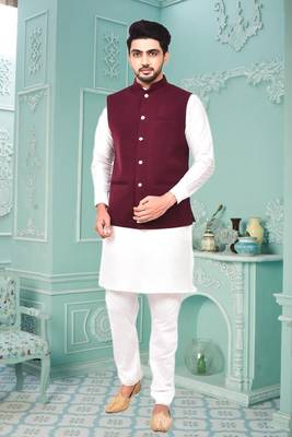 Nehru jacket & kurta set 1