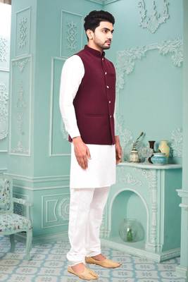 Nehru jacket & kurta set 3