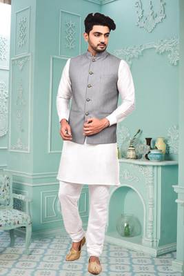 Nehru jacket & kurta set 1