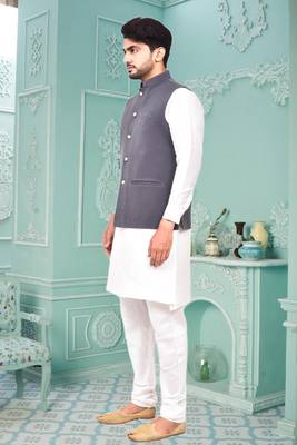 Nehru jacket & kurta set 4