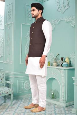 Nehru jacket & kurta set 4