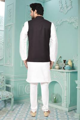 Nehru jacket & kurta set 4