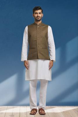 Nehru jacket & kurta set 1