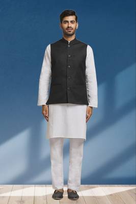 Nehru jacket & kurta set 1