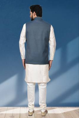 Nehru jacket & kurta set 4