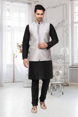 Nehru jacket & kurta set 3