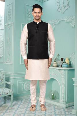 Nehru jacket & kurta set 3