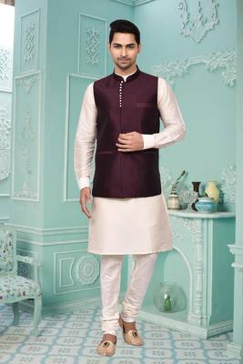 Nehru jacket & kurta set 3