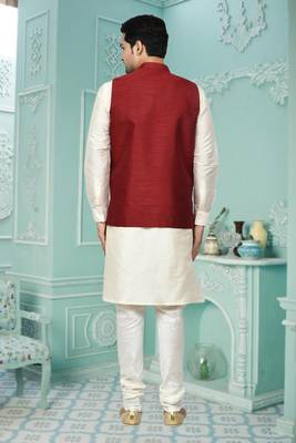 Nehru jacket & kurta set 4