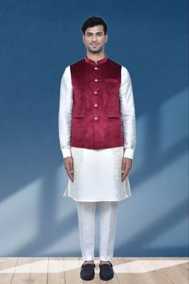 Nehru jacket & kurta set 1