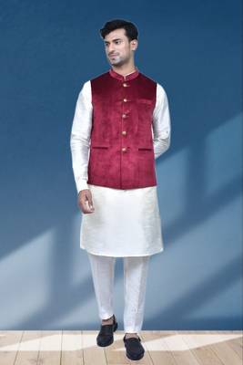 Nehru jacket & kurta set 3