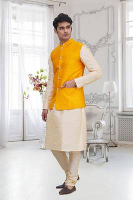 Nehru jacket & kurta set 3