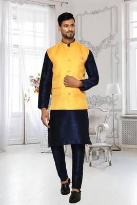 Nehru jacket & kurta set 4