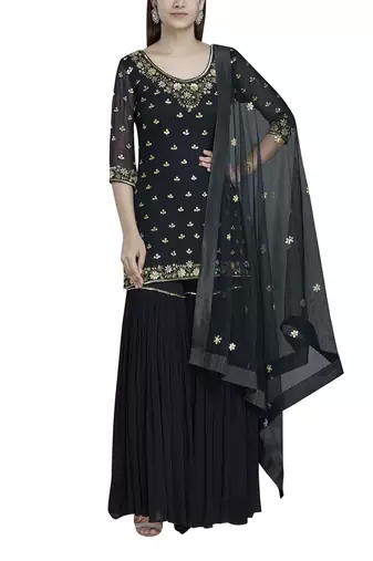 Black  Garara set