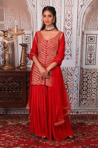Rust sharara set