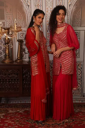 Rust sharara set