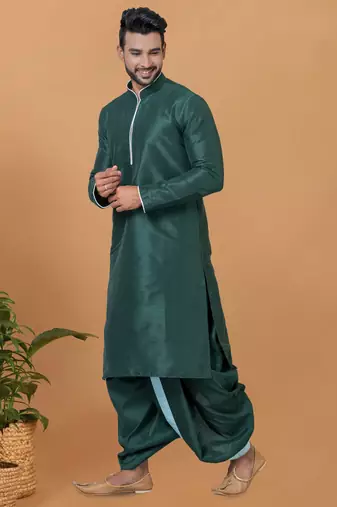 READYMADE MEN'S KURTA WITH DHOTI