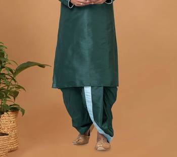 READYMADE MEN'S KURTA WITH DHOTI 4