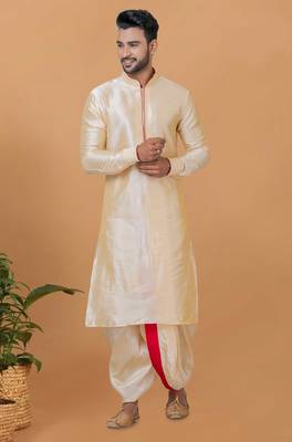 READYMADE MEN'S KURTA WITH DHOTI 1