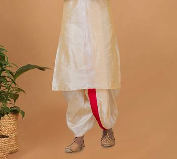 READYMADE MEN'S KURTA WITH DHOTI 4