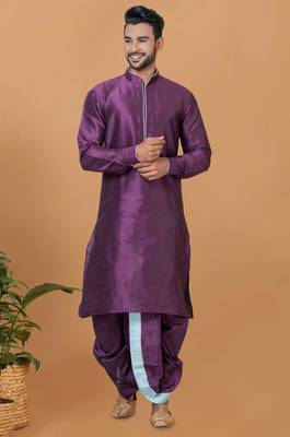 READYMADE MEN'S KURTA WITH DHOTI 1