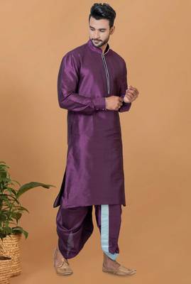 READYMADE MEN'S KURTA WITH DHOTI 2