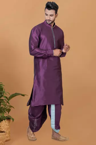 READYMADE MEN'S KURTA WITH DHOTI