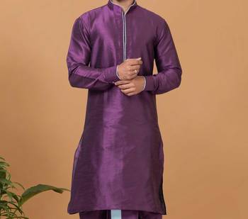 READYMADE MEN'S KURTA WITH DHOTI 3