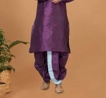 READYMADE MEN'S KURTA WITH DHOTI 4