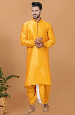 READYMADE MEN'S KURTA WITH DHOTI 3