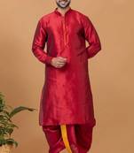 READYMADE MEN'S KURTA WITH DHOTI