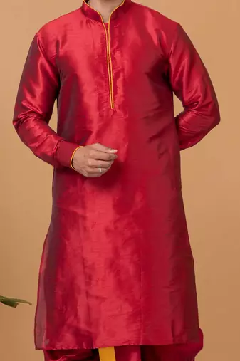 READYMADE MEN'S KURTA WITH DHOTI