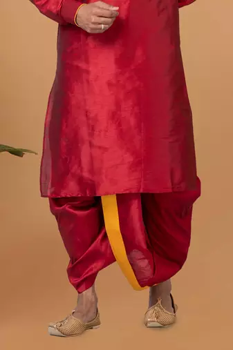 READYMADE MEN'S KURTA WITH DHOTI