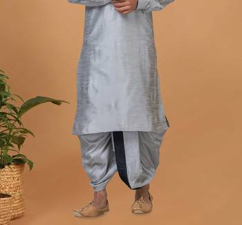 READYMADE MEN'S KURTA WITH DHOTI 4