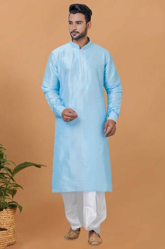 READYMADE MEN'S KURTA WITH DHOTI