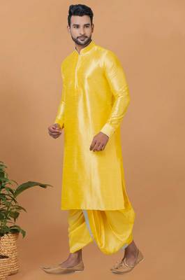 READYMADE MEN'S KURTA WITH DHOTI 3