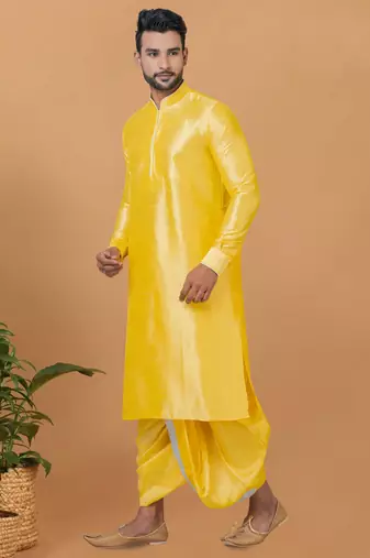 READYMADE MEN'S KURTA WITH DHOTI
