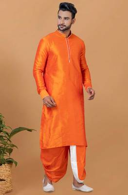 READYMADE MEN'S KURTA WITH DHOTI 2