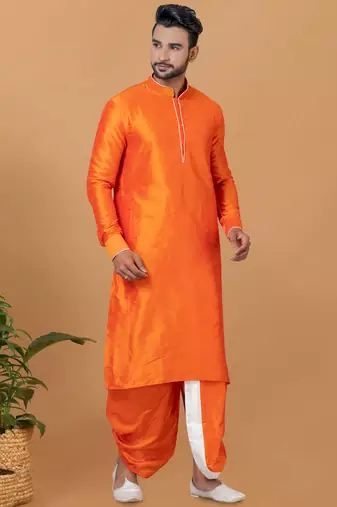 READYMADE MEN'S KURTA WITH DHOTI